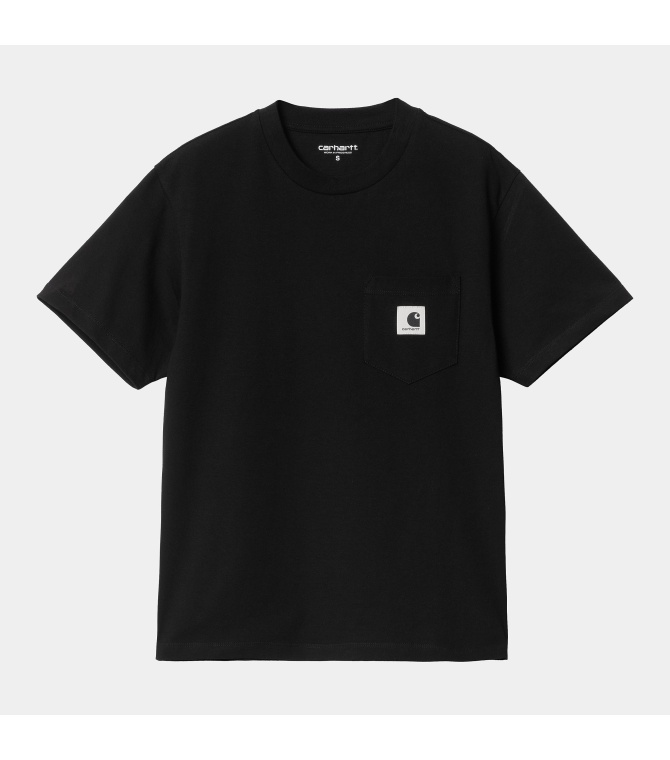 Camiseta CARHARTT WIP W  S/s Pocket T-shirt - Black