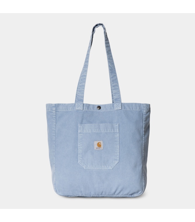 Tote bag CARHARTT WIP Garrison Tote - Frosted blue stone dyed