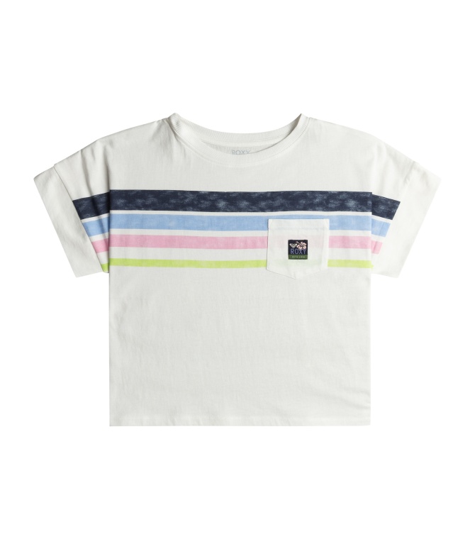 Camiseta ROXY Swimmininthesta-Snow White - Solid