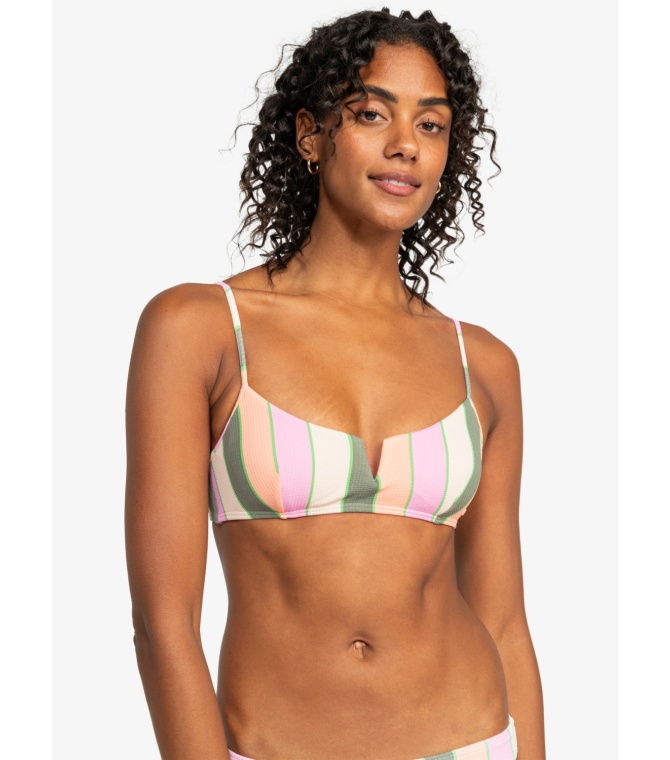 Bikini top ROXY Vista Stripe   Gny3 - Balsam green - stripe_1