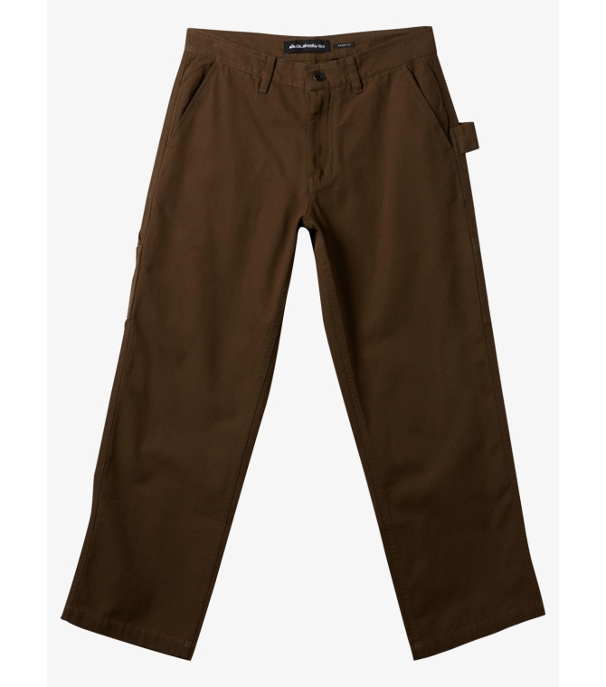 Pantalon QUIKSILVER Carpentrpant  Ndpt Csr0 - Slate black - solid