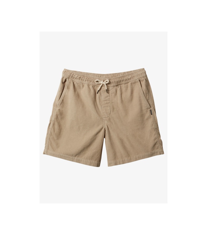 Bermuda QUIKSILVER Taxer Cord  Wks-Plaza Taupe - Solid
