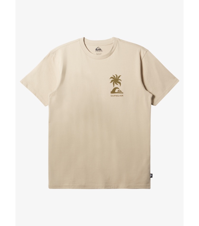 Camiseta QUIKSILVER Tropical Breeze-Plaza Taupe - Solid