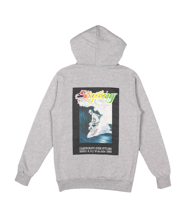 Sudadera STYLING 1988 Bakio-Gris vigore