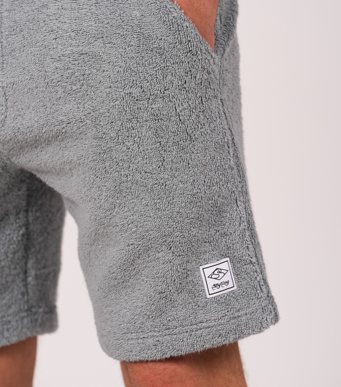 Bermuda STYLING Terry Pant - Iron
