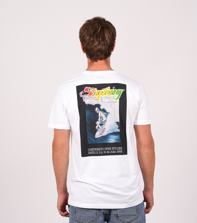 Camiseta STYLING 1988 Bakio-Blanco