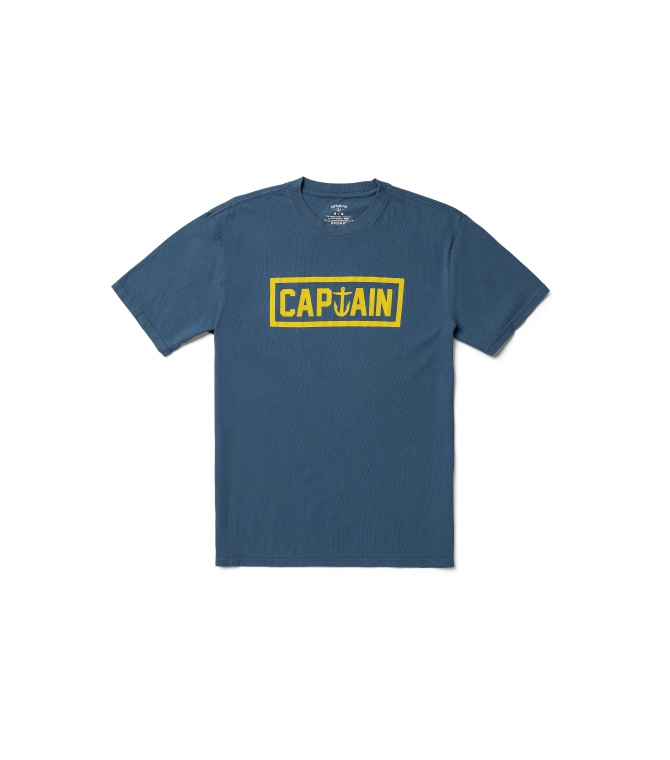 Camiseta CAPTAIN FIN Naval Tee - Dark navy