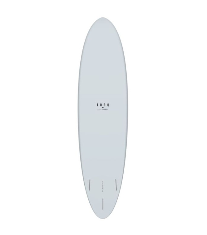 Tabla surf TORQ 7'2" Fun Pinline Rail - Grey/pattern