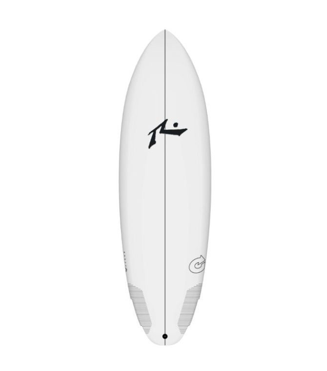 Tabla surf TORQ Dwart Tec Rusty 6"- White