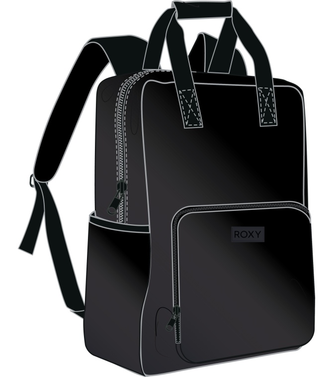 Mochila Roxy Melting Spot -Anthracite