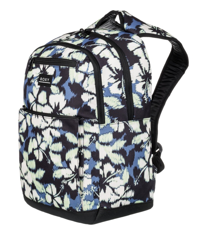 Mochila Roxy Here You Are Pr -Blue/Blue/Yellow