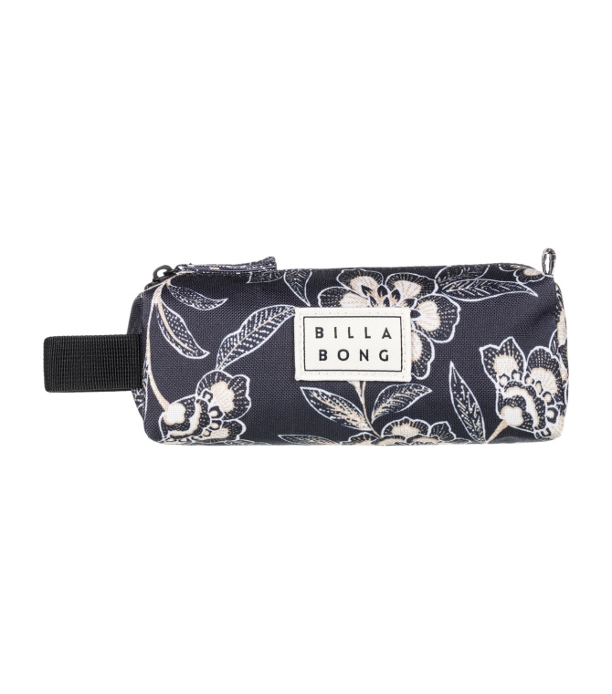 Estuche Billabong Sharpen Up -Black/Charcoal/Yellow