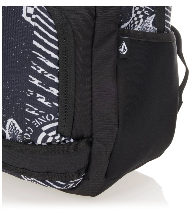 Mochila Volcom Everstone Skate - Black & White