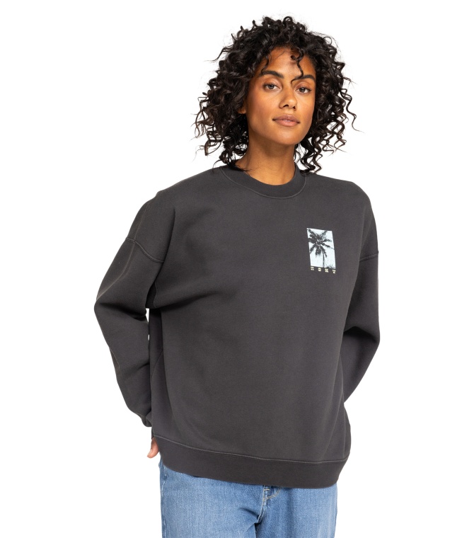 Sudadera Roxy Lineupovercr-Tarmac