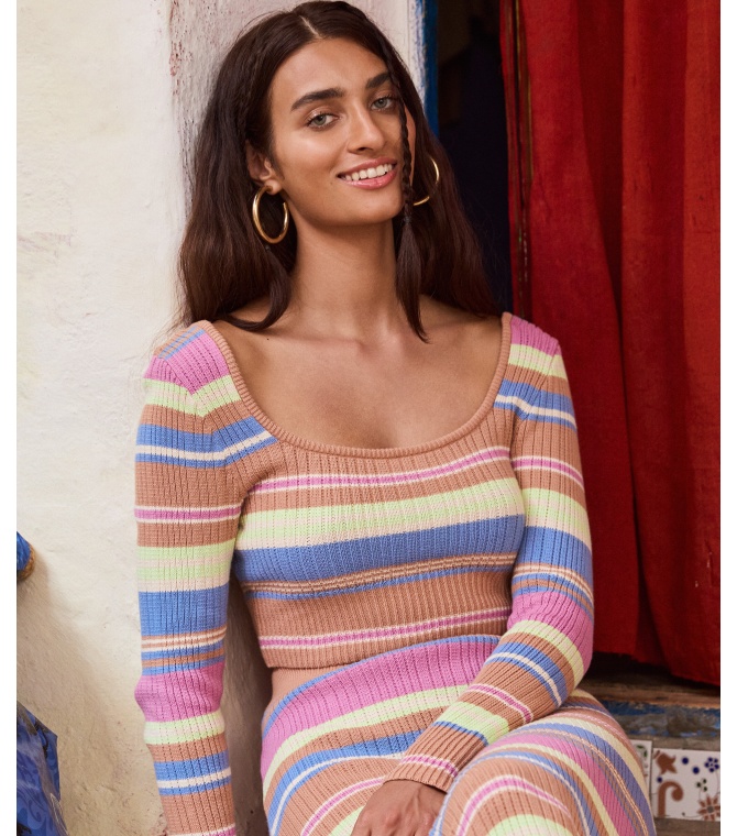 Jersey Roxy Sunshine Day-Stripe