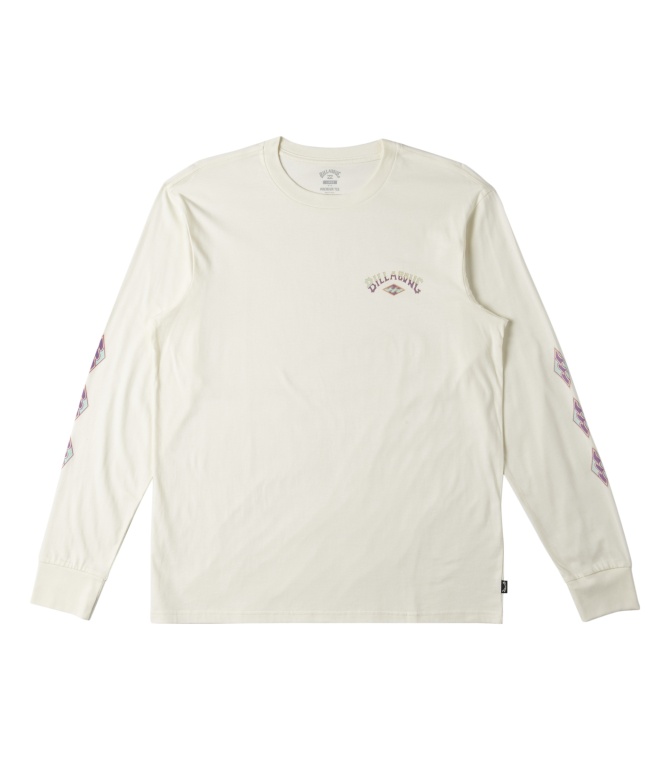 Camiseta Billabong Crayon Wave -Off White