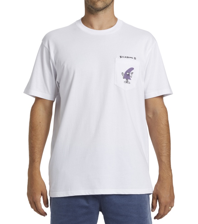 Camiseta Billabong Funghi -White