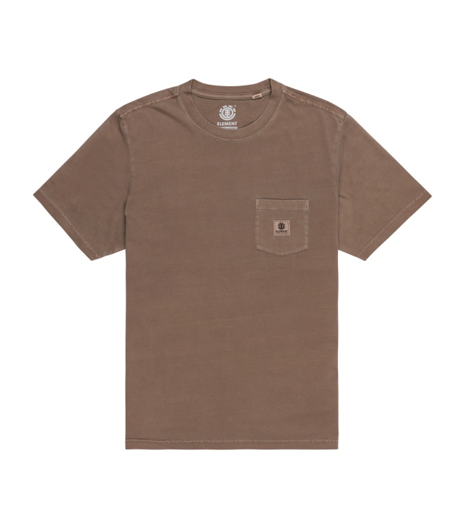 Camiseta Element Basic Pkt-Walnut