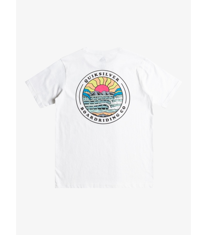 Camiseta Quiksilver Lots Of Rights - Bright White - Solid