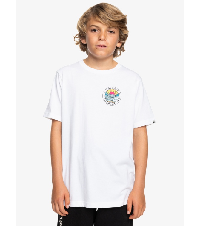 Camiseta Quiksilver Lots Of Rights - Bright White - Solid