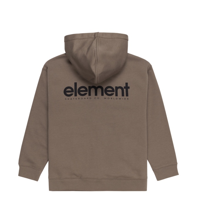 Sudadera Element Rain Cornell -Walnut - Solid