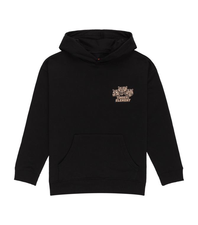 Sudadera Element Bear With Me -Faded Black