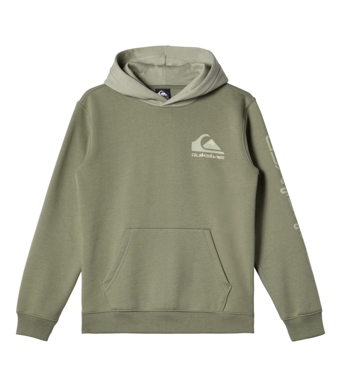 Sudadera Quiksilver Omni Logo  -Sea Spray - Solid