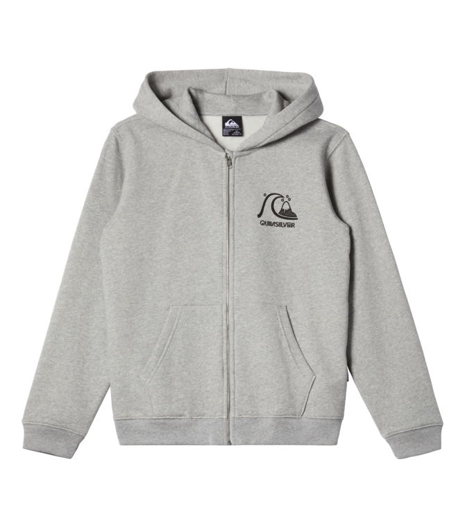 Sudadera Quiksilver Graphic Zip - Limestone