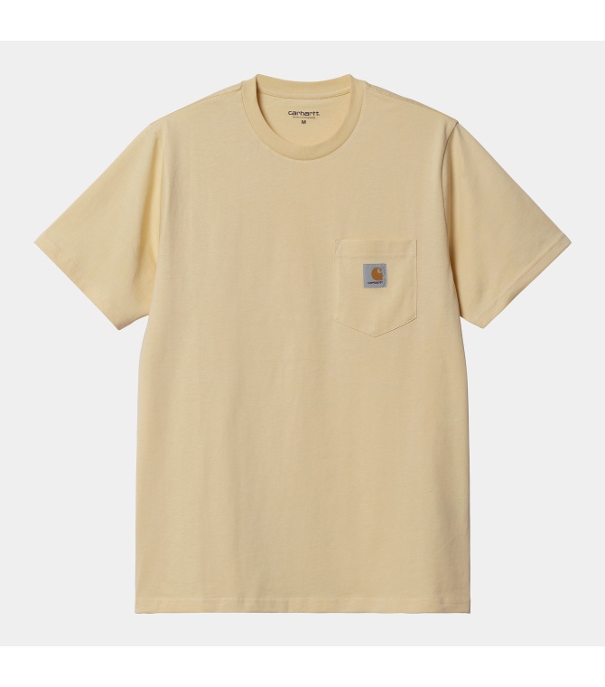 Camiseta Carhartt Wip Pocket T-Shirt-Cornsilk