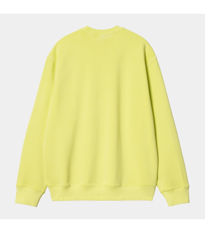 Sudadera Carhartt Wip Duster Script - Lime