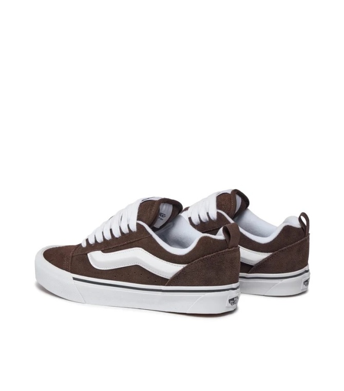 Zapatillas Vans Knu Skool-Brown/White