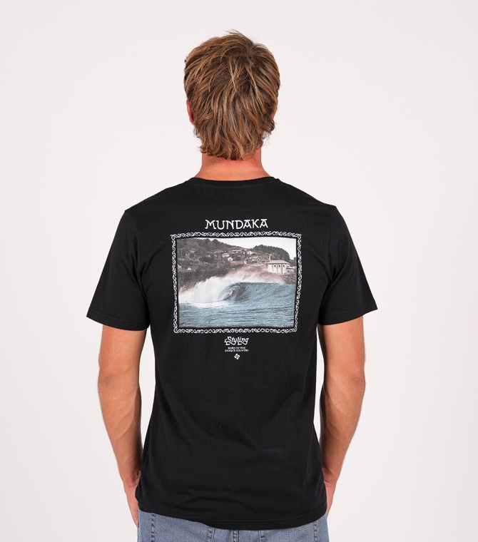 Camiseta STYLING Mundaka-Negro