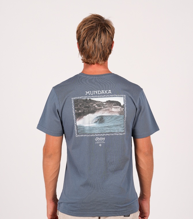 Camiseta STYLING Mundaka-Indigo