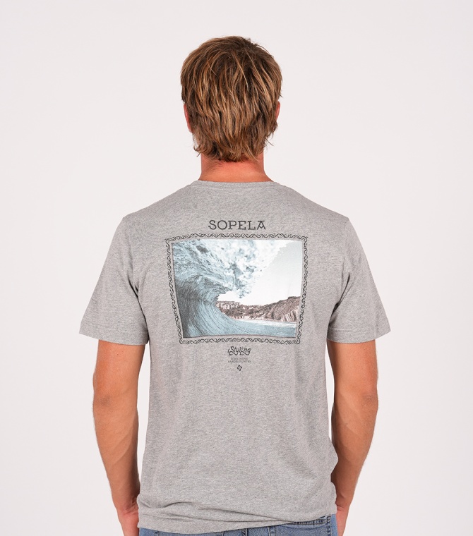 Camiseta STYLING Sopelana-Gris