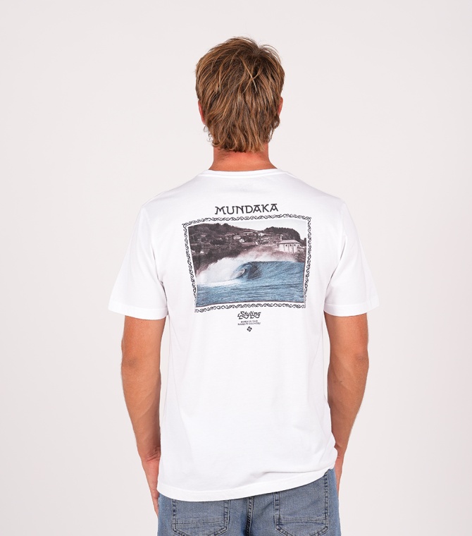 Camiseta STYLING Mundaka-Blanco