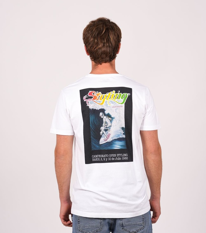 Camiseta STYLING 1988 Bakio-Blanco