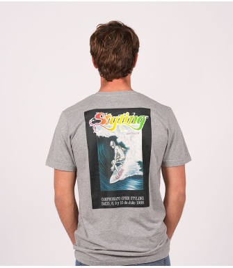 Camiseta STYLING 1988 Bakio-Gris Vigore