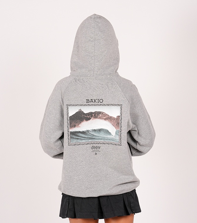 Sudadera STYLING Bakio-Gris