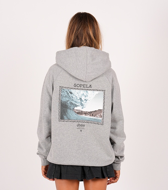 Sudadera STYLING Sopelana-Gris