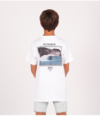 Camiseta STYLING Mundaka-Blanco