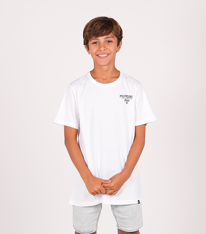 Camiseta STYLING Mundaka-Blanco