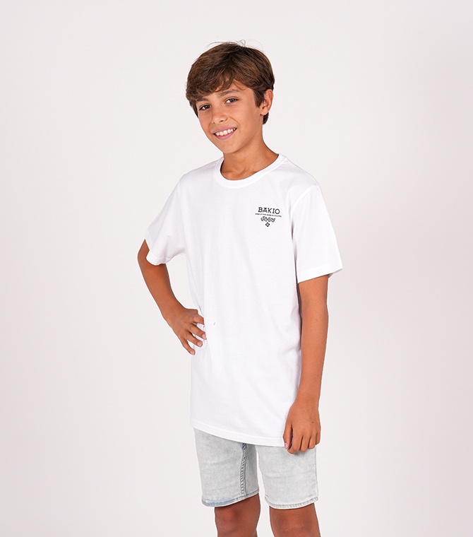 Camiseta STYLING Bakio-Blanco