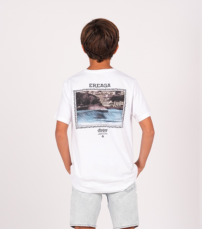 Camiseta STYLING Ereaga-Blanco