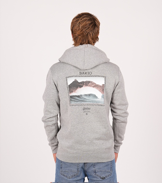 Sudadera STYLING Bakio-Gris