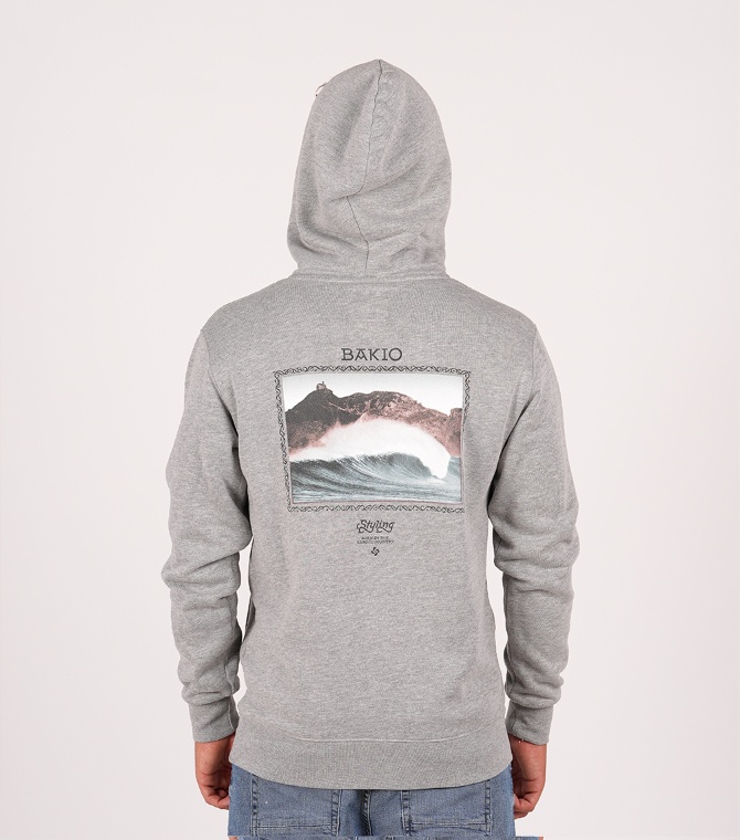 Sudadera STYLING Bakio-Gris