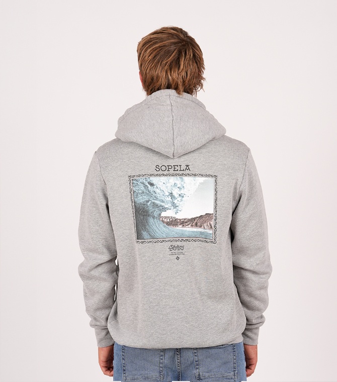 Sudadera STYLING Sopelana-Gris