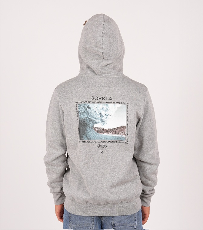 Sudadera STYLING Sopelana-Gris