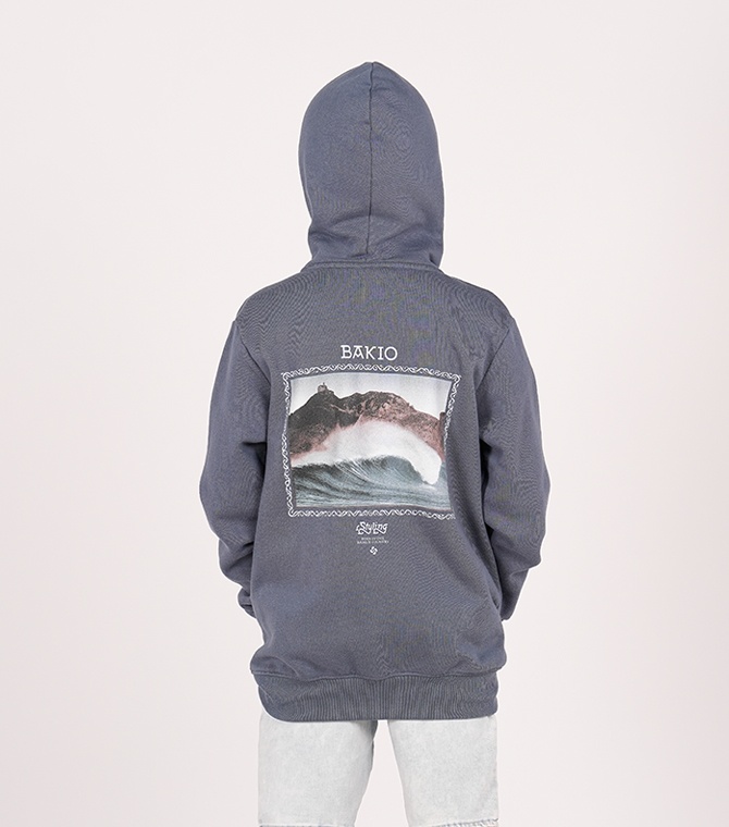 Sudadera STYLING Bakio-Azul