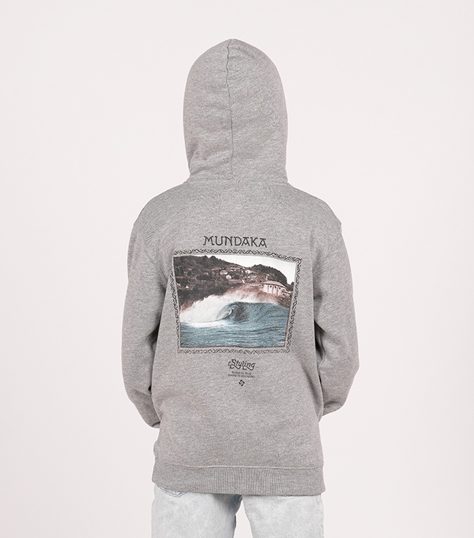 Sudadera STYLING Mundaka-Gris