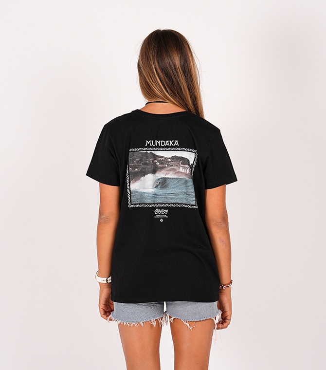 Camiseta STYLING Mundaka-Negro